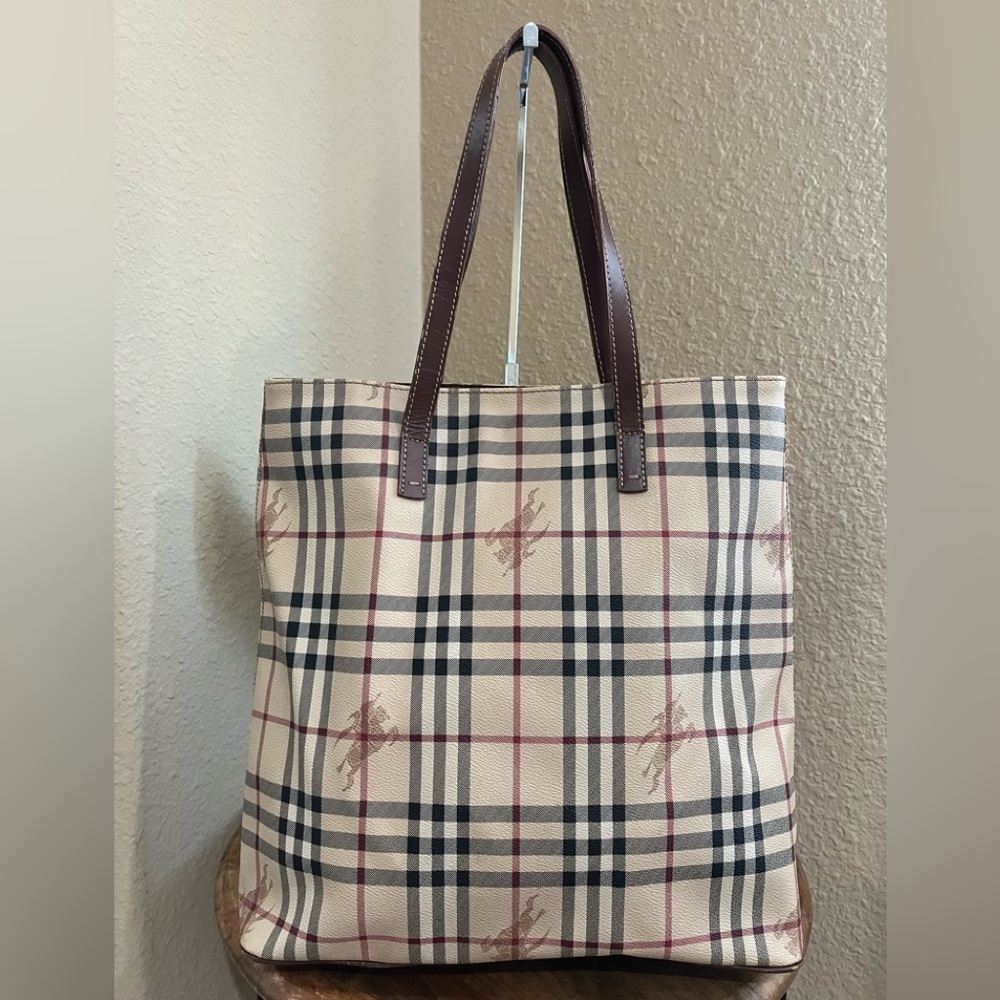 BURBERRY SNAP ON TOTE